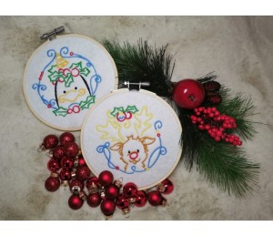 Stickserie - Weihnachtsfreunde